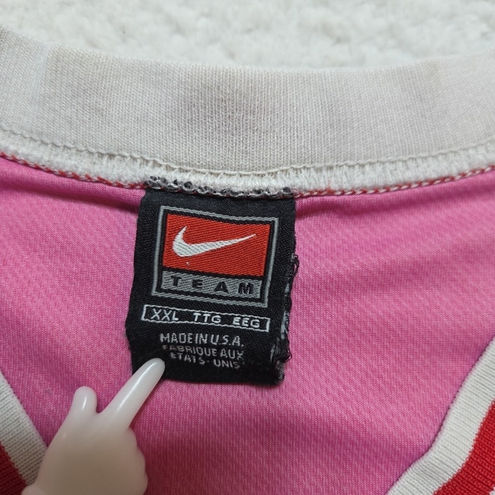 VTG NIKE 90's MICHAEL REDD 22 OHIO STATE BUCKEYES JERSEY Made In USA SIZE 2XL - Picture 7 of 11